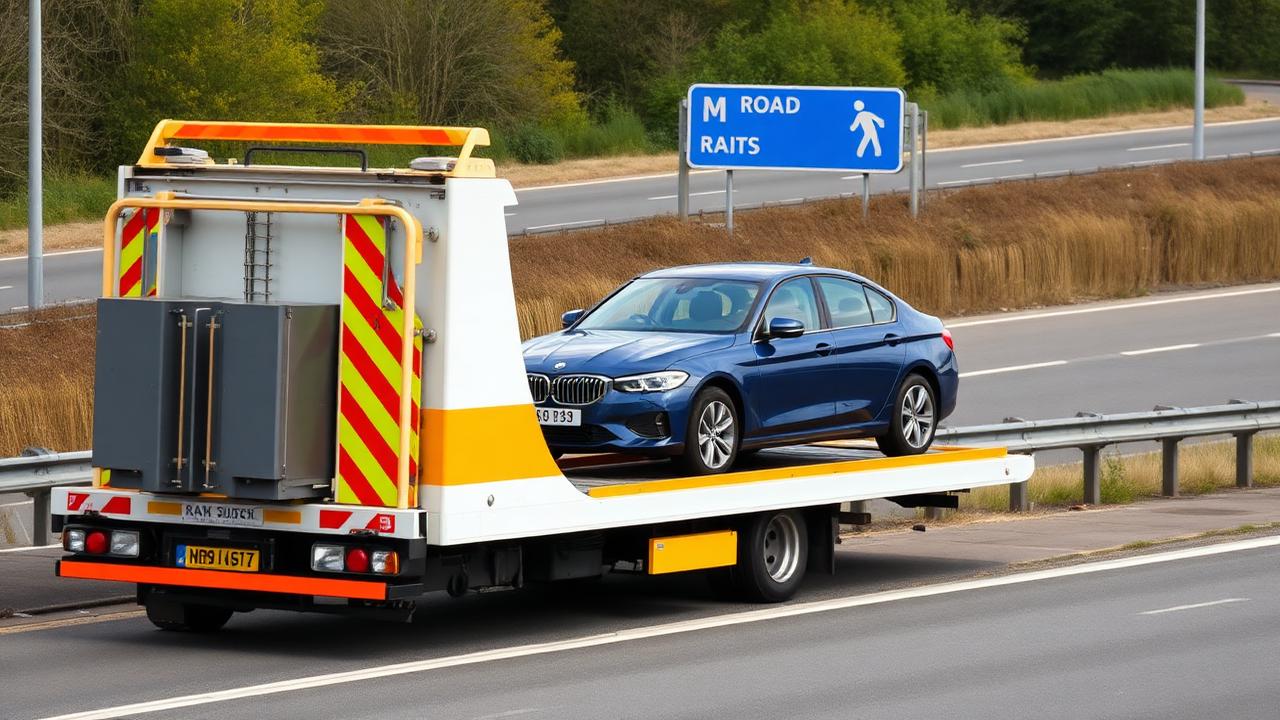 Motorway recovery and transport